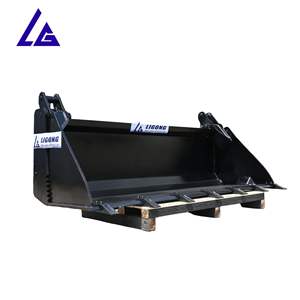 Un seau multifonctionnel Skid Steer spécialement conçu pour les projets de construction, avec des options de personnalisation disponibles - Product Image 2