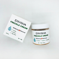 Crème de nuit blanchissante organique naturelle de 7 jours contre les taches noires et les taches de rousseur