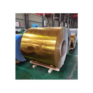 Aa1050 1060 Gold Aluminum Alloy Slitting Coil Suppliers