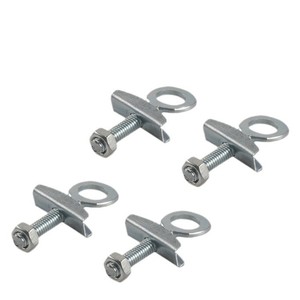 Tendeur de chaîne de vélo 6 mm 28 mm, vis métallique réglable pour axe arrière de vélo pliant, ajusteur de chaîne - Product Image 2