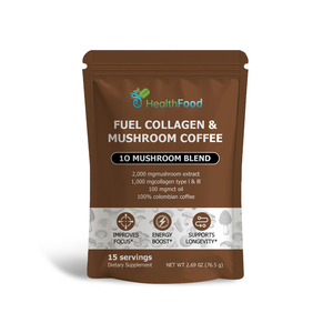 Café aux champignons au collagène de haute qualité avec glucides pour renforcer le système immunitaire et améliorer la santé intestinale - Product Image 1
