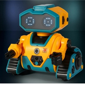 Robot jouet éducatif JJRC R29 intelligent avec capteur infrarouge, télécommande sans fil 2.4G, programmable, en plastique jaune, portée 50m, 3.7V - Product Image 3