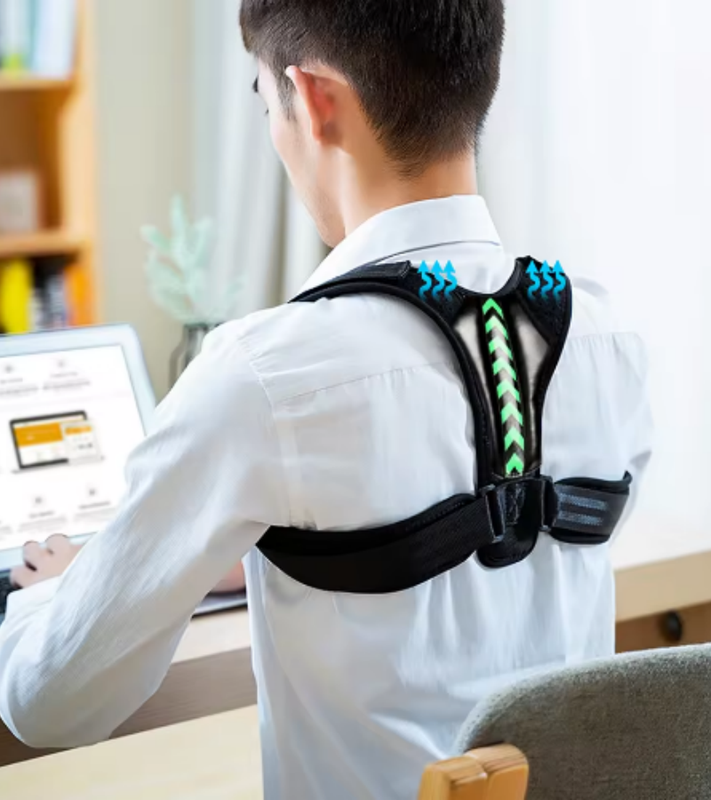 Thoracolumbar Spinal Traction Correction Device Breathable