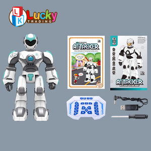 Robot Telecomandato LK Toys, Robot Programmabile <span class=keywords><strong>con</strong></span> Registrazione Vocale, Musica, Danza e Controllo Gestuale - Product Image 1