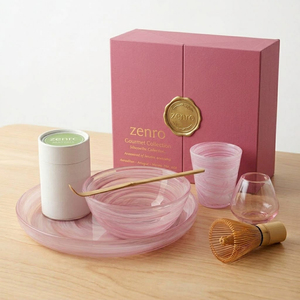 Tazón de Matcha de Vidrio Rosa Personalizado OEM <span class=keywords><strong>a</strong></span> Precio de Fábrica para Ceremonia Tradicional del Té, MOQ Bajo - Product Image 5