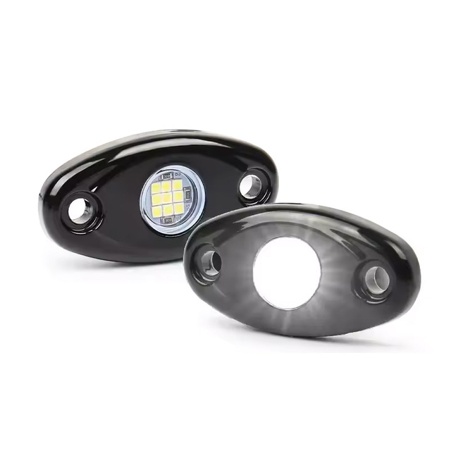 Factory Wholesale Brightest Pure White Led Rock Lights 12v Rock Lights for Trucks for Utvs Atv 4x4