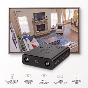 Mini WiFi <b>Security</b> <b>Camera</b> 2MP <b>Wireless</b> Indoor <b>Camera</b> with Night Vision Motion Detection Built-in Battery and Remote Viewing - Product Image 4