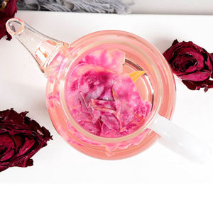 Thé en vrac OEM, fleurs de thé lyophilisées rouges, corolla séché, thé éclaircissant pour la peau, thé à la rose, fruits séchés, légumes séchés - Product Image 1