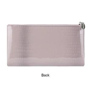 AndoBag Carteras Largas de Cuero Genuino para Mujer, Cartera de Mano de Cuero Patentado, Monedero Vintage de Moda, Tarjetero 1557 - Product Image 3