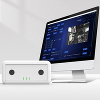 Compteur de personnes binoculaire 3D à double objectif WiFi pour l'analyse du trafic en magasin, dispositif de comptage de visiteurs en temps réel