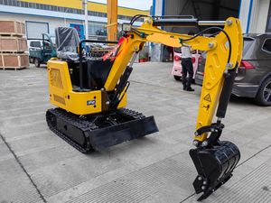 Mini Excavadora hidráulica de metal, 1 tonelada, 1,2 toneladas, a la venta, CE EPA, europea y americana - Product Image 3