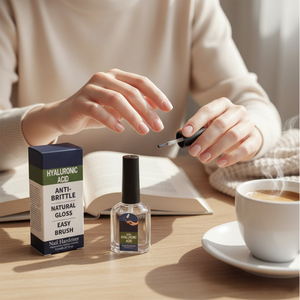 Traitement fortifiant pour ongles à l'acide hyaluronique et aux herbes, pour ongles fins et cassants, sérum de réparation professionnel, liquide à croissance rapide - Product Image 3