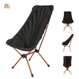 NPOT 2021 New Design Air Inflating Camp Chair Blow Chair Fold up Chair