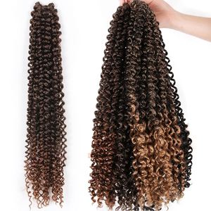 AliLeader Tresses synthétiques au crochet de 18 pouces, style Water Wave <span class=keywords><strong>Passion</strong></span> Twist, couleur Ombré, extensions de cheveux au crochet - Product Image 2