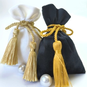 Pochette à bijoux personnalisée avec logo, sac à cordon en velours, emballage cadeau pour mariage, rangement pour rouge à lèvres, bonbons, friandises - Product Image 2