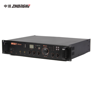 Sistema de sonido estéreo profesional al por mayor de 250W, amplificador de mezcla de dirección PA de audio de 4 zonas, W - Product Image 2