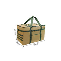 Sac de rangement pour équipement de camping en gros, sac de tri d'outils en plein air, sac de rangement pour accessoires de camping de grande capacité