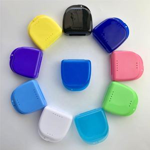 OEM nhà sản xuất logo nhựa chỉnh nha tùy chỉnh lưu giữ hộp đầy màu sắc nha khoa trường hợp lưu giữ trường hợp - Product Image 2