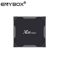 Caja de TV inteligente X96Max Plus Android 9,0 caja de TV X96 max + 4K Media Player Amlogic S905X3 Quad Core 4GB RAM 32GB/64GB
