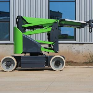 Llegada de <span class=keywords><strong>China</strong></span> VIFT, elevador de pluma articulado eléctrico ligero, altura de trabajo de 18m, Control de velocidad inteligente, neumáticos sólidos que no dejan marcas - Product Image 6