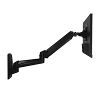 Soporte de Monitor con Resorte de Gas de Aleación de Aluminio de Alta Resistencia de 12 KG, Ajustable en Altura, Inclinación de 90 Grados, Nuevo Soporte de Pared para Monitores de 32 Pulgadas, con Certificación CE