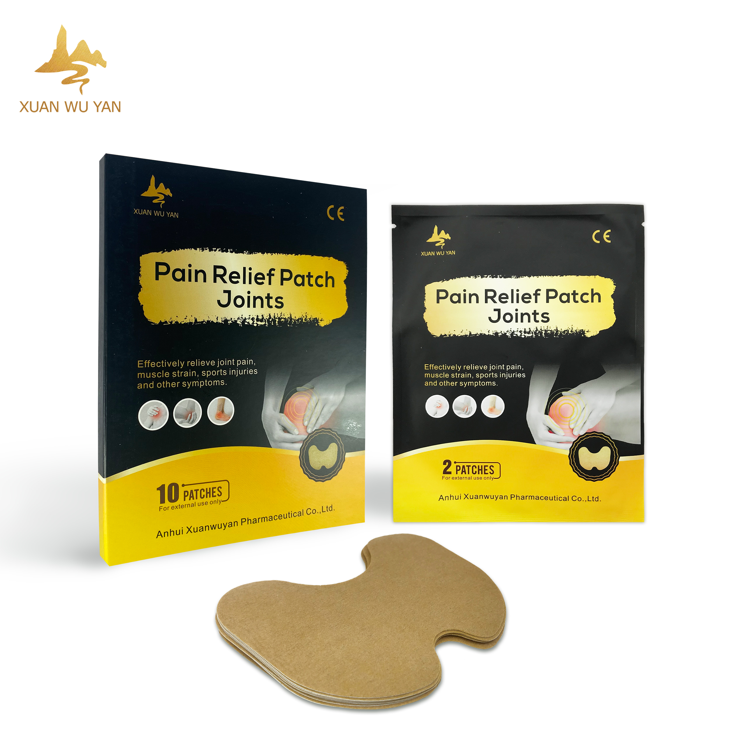 Hot Selling Chinese Medicine Paste External Application for Body Use Wholesale Relief for Knee Cervical Lumbar Chinese Plaster