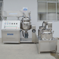 Machine à vide Offre Spéciale pour fabriquer de la crème pour la peau Agitateur de réacteur en acier inoxydable cosmétique Production de dentifrice Machine