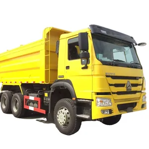 Sinotruk Howo 6X4 150 - 250hp 20 CBM Small Mini Light Weight Duty Dump Trucks Used 6 Wheel Camiones Tipper Sino Truck Usd Dump