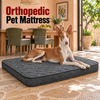 Matelas orthopédique haut de gamme pour chien, lit pour animaux de compagnie pour les commandes en gros, options de marque privée pour les animaleries et les distributeurs
