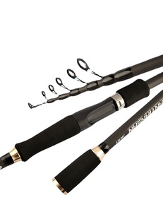 Canne à pêche télescopique Soft Tune en fibre de carbone, 1,83,6 mètres, <span class=keywords><strong>5</strong></span> sections, dureté souple, pour la pêche en mer et en lac - Product Image 5
