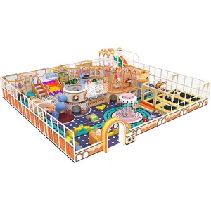 Professional Manufacturer Customized Themed Park Amusement Playground Indoor with Slides Soft Play Ball Pit for Kids
