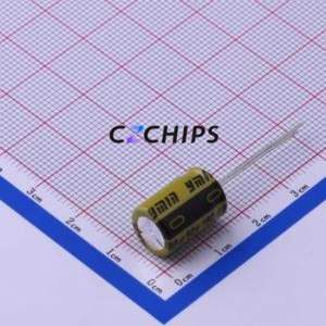 ตัวเก็บประจุแบบอิเล็กโทรไลต์อะลูมิเนียมแบบ Through-Hole รุ่น LKME1401K181MF ขนาด D10xL14 มม. 180uF 20% 80V 980mA-100kHz - Product Image 1