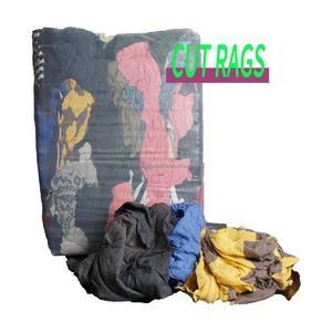 カットピース混色コットンラグワイパートラポ工業用多色100% カミセタデアルゴドン10Kg Tシャツ拭きラグ - Product Image 5