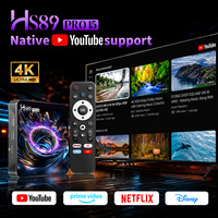 HS89 PRO 15 TV BOX Android 14 RK3539 Chipset Rockchip Set Top Box Control Remoto por Voz BT 4K Ultra HD El Mejor Reproductor Multimedia Android TV Box
