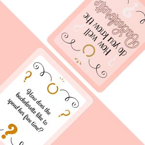 Divertidas Tarjetas de Juego para Despedida de Soltera, Doble Cara, para 52 Invitados - Product Image 2