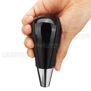 1/2/4 unidades de pomo de palanca de cambios de coche de cuero PU perforado para Toyota Corolla Camry, Lexus IS GS LS RX ES - Product Image 4