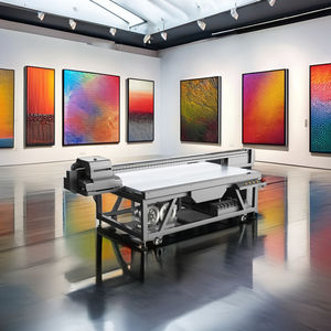 <span class=keywords><strong>Imprimante</strong></span> à jet d'encre UV haute vitesse pour grand <span class=keywords><strong>format</strong></span> Ricoh Gen5 Gen5i I3200u 2513 LED à plat pour usage domestique sur verre métal plastique - Product Image 1