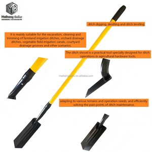 En gros, Spade de tranchage manuelle en acier robuste pour le creusement de fossés agricoles et la réalisation de canaux <span class=keywords><strong>d</strong></span>'irrigation de jardin - Product Image 3