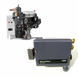 Vanne de commande pneumatique avec positionneurs électropneumatiques à simple effet Fisher 3661, vanne positionneuse en stock chez le fournisseur - Product Image 3