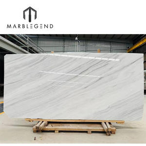 Lastra di Marmo Bianco all'Ingrosso, Prezzo Competitivo di Fabbrica, Marmo Naturale Bianco Milano per Rivestimenti e Pavimenti di Ville - Product Image 2