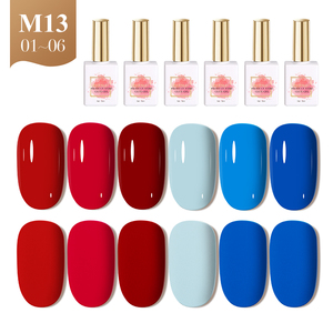 MIMAGPIE ผู้จัดจำหน่ายอุปกรณ์ทำเล็บ ยาทาเล็บเจลยูวีสำหรับร้านเสริมสวย ยาทาเล็บเจลแบบกำหนดเองได้ แบรนด์ส่วนตัว ยาทาเล็บเจลแบบลอกออกได้ ขนาด 15 มล. ยาทาเล็บเจลแบบสามขั้นตอน - Product Image 1