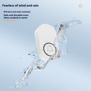 <span class=keywords><strong>Sonnette</strong></span> <span class=keywords><strong>sans</strong></span> <span class=keywords><strong>fil</strong></span> étanche à volume élevé 433 MHz pour la maison intelligente <span class=keywords><strong>longue</strong></span> Distance 1 à 2 WiFi gamme batterie de barre OLED auto-génératrice - Product Image 3