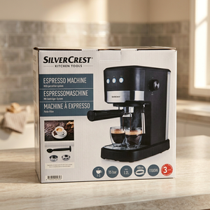 Cafetera Eléctrica de Espresso de 15 Bares con Portafiltro de Plástico, Capacidad para 2 Tazas, 1100W, Control Manual, Cafetera de Encimera - Product Image 2