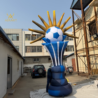 Trophée Géant Gonflable Populaire pour la Publicité et la Décoration d'Événements Sportifs