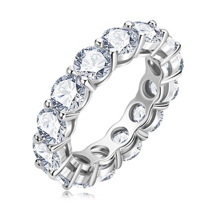 Anillo de Moissanita de Buena Calidad Estilo Hip Hop para Joyería Urbana, Uso Diario y Regalo para Ocasiones Especiales Disponible al Mejor Precio - Product Image 3