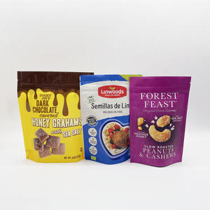 Bolsa <span class=keywords><strong>de</strong></span> Mylar Personalizada, Ecológica, Reutilizable, con Cierre, para Envasado <span class=keywords><strong>de</strong></span> Cereales Mixtos, Frutos Secos y Aperitivos - Product Image 5