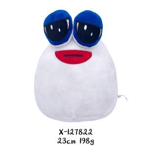 ขายส่งตุ๊กตายัดนุ่ม peluche de pou triste juguetes สัตว์เลี้ยงของฉันคนต่างด้าวเศร้า pou ตุ๊กตาของเล่นคนต่างด้าว - Product Image 3