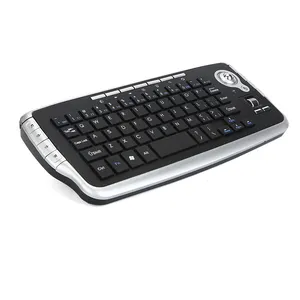 Mini teclado inalámbrico portátil con trackball, 2,4G