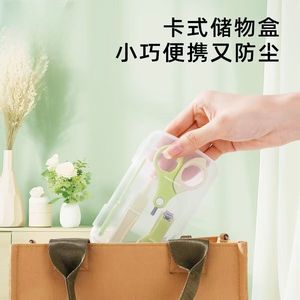 Ensemble de coupe-ongles pour bébé avec ciseaux et lime à ongles pour nourrissons et tout-petits de 0 à 6 mois et de 1 à 3 ans, utilisation domestique portable, matériau ABS sûr - Product Image 5