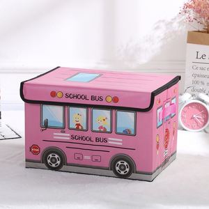 Fabric <b>Foldable</b> Cartoon Design Dormitory Bedroom Clothing Organizer Waterproof Multi-Purpose Storage <b>Box</b> - Product Image 2